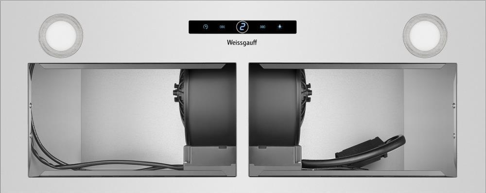 Вытяжка встраиваемая WEISSGAUFF BOX 1200-72 WH, фото 7