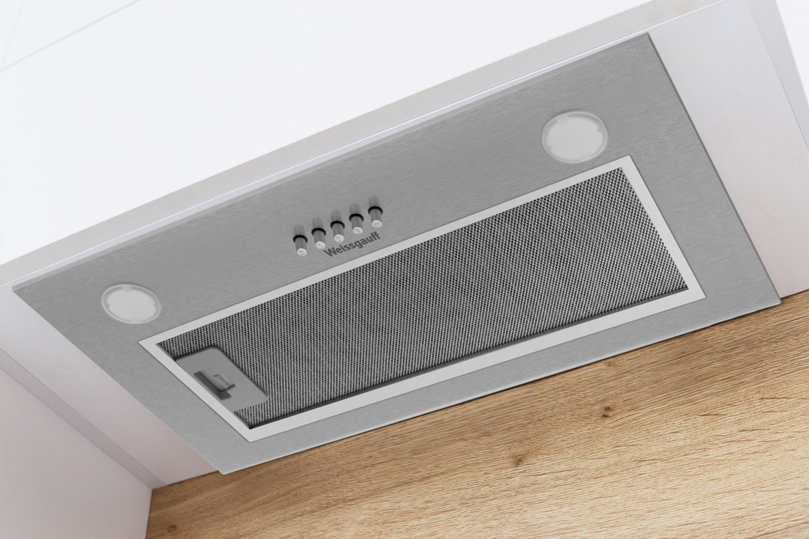 Вытяжка встраиваемая Weissgauff Root 600 PB Inox, фото 6